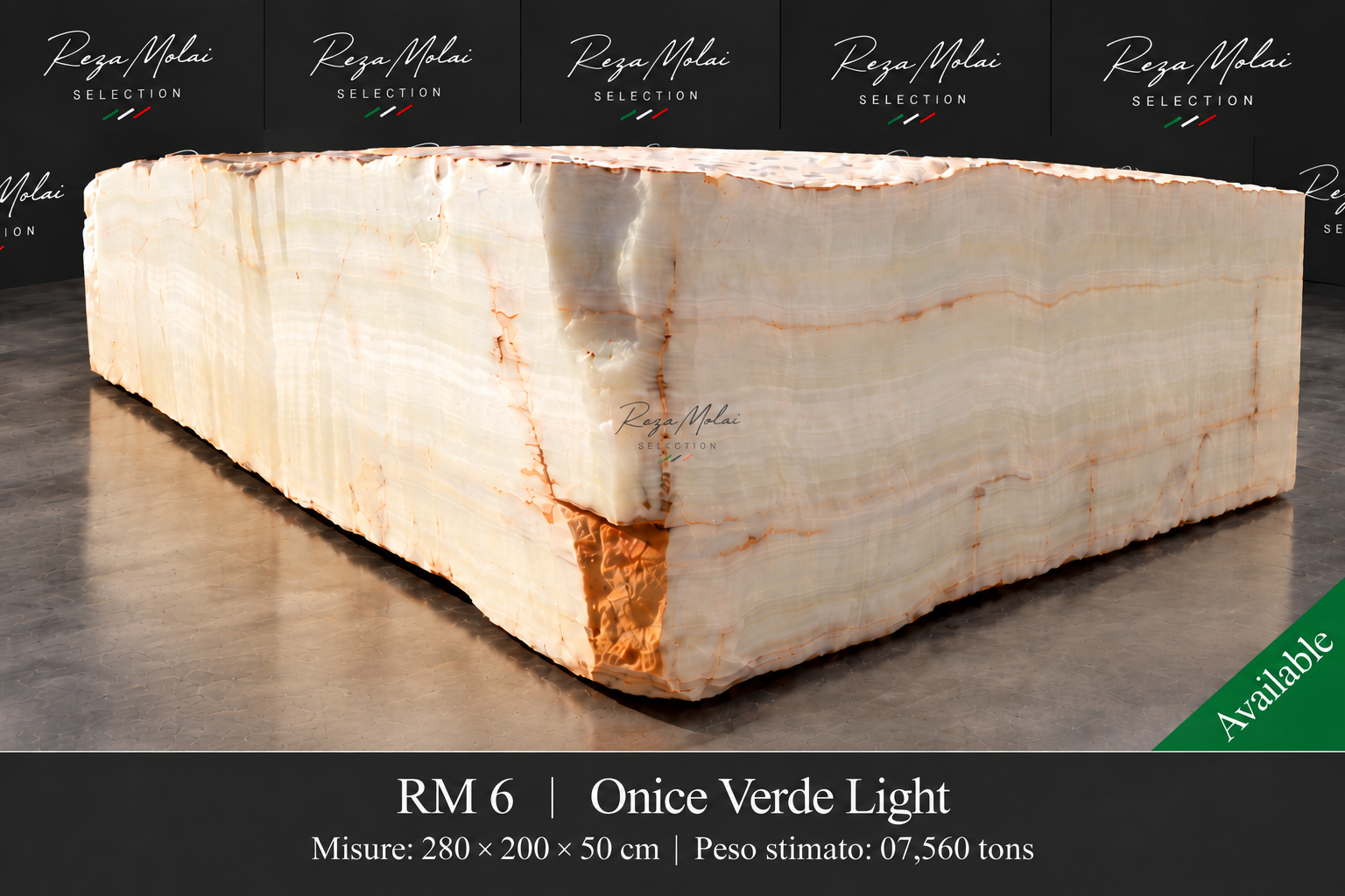 Onice Verde Light — RM 6 · 2