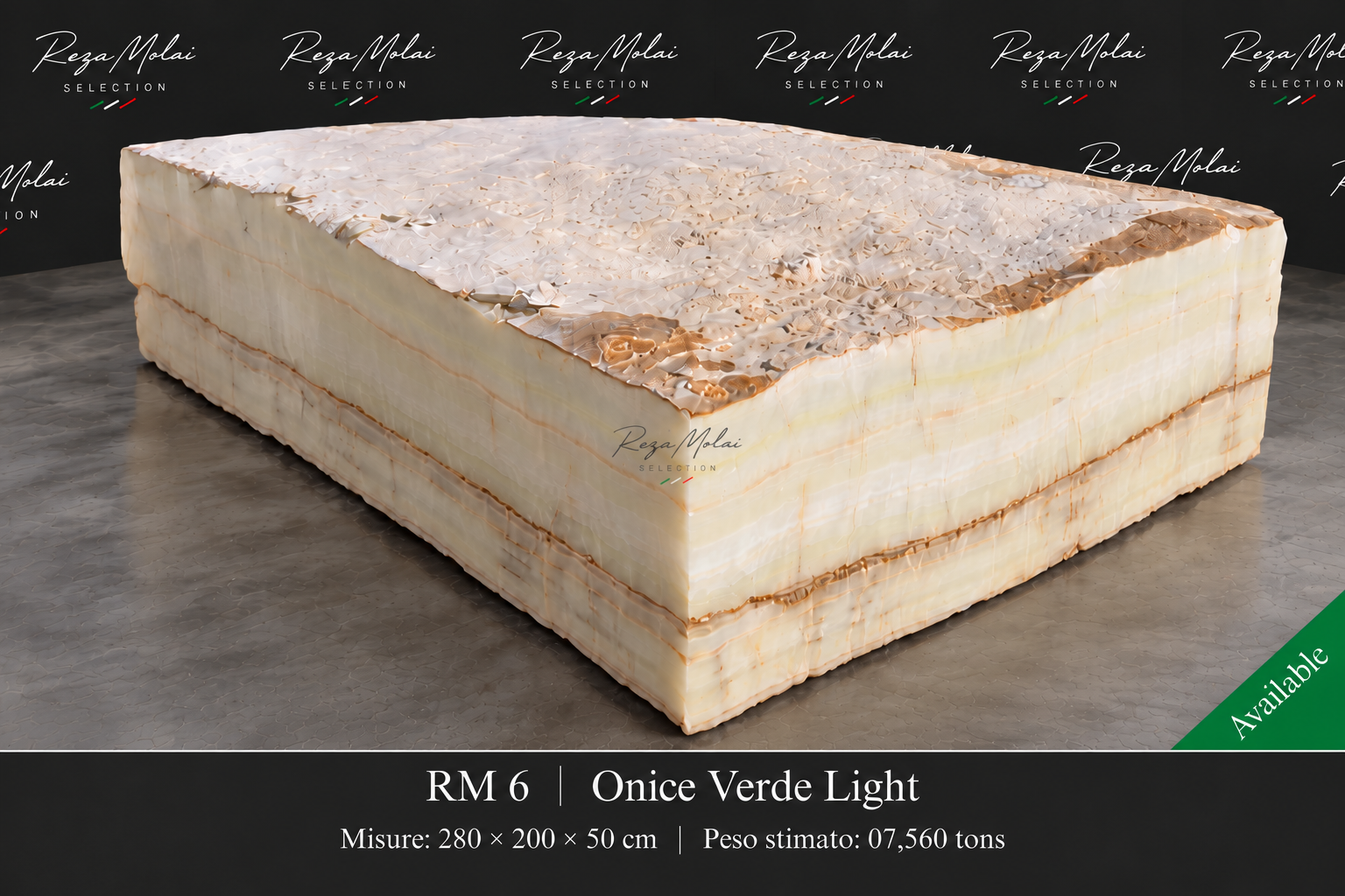 Onice Verde Light — RM 6 · 3
